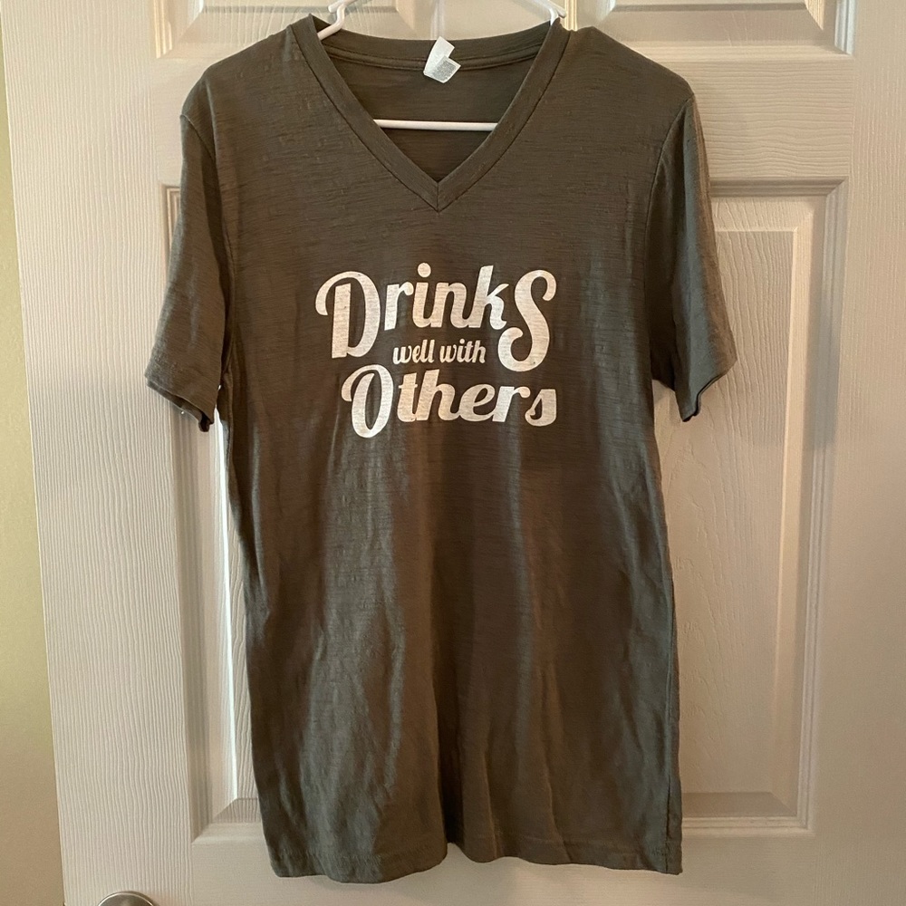 Women’s Drinks Well With Others Graphic Tee